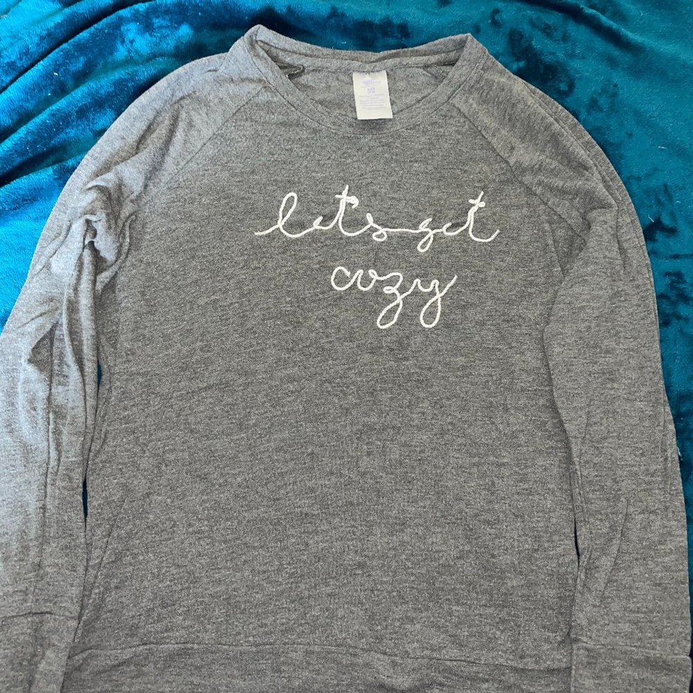 Secret Treasures 'Let's get Cozy" size small